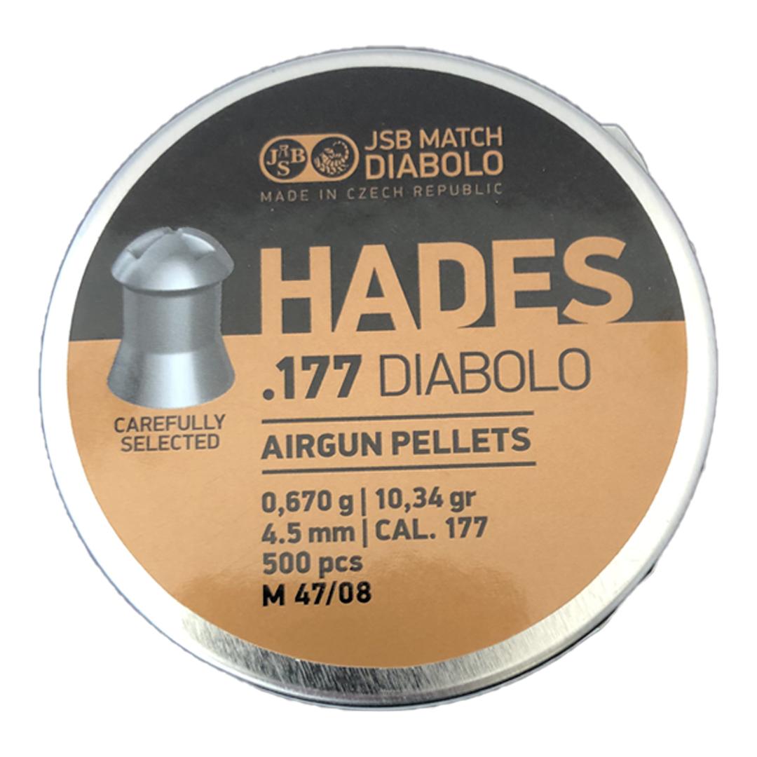 Hades 4,5mm / 10,34 Grain - 0,67 Gram / 500 stuks-1592-a